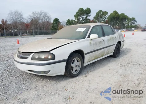 2002 Chevrolet Impala Ls z USA, uszkodzony, nr VIN 2G1WH55K129167852